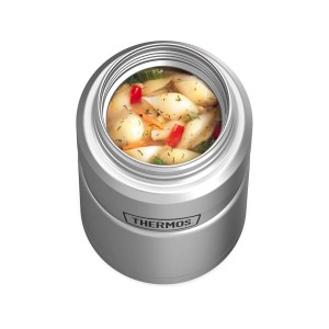 Термос для еды THERMOS KING SK-3000 MMS 0,47L складная ложка, стальной арт.: 562869